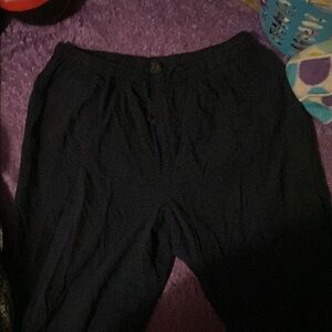 Navy Blue capri Pants